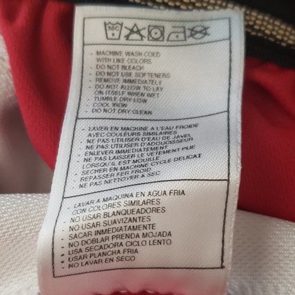 Nike Men’s Red and White Gym Workout Shorts X-Large - Picture 6 of 6